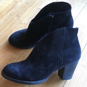 Paul Green Suede Booties Size 6